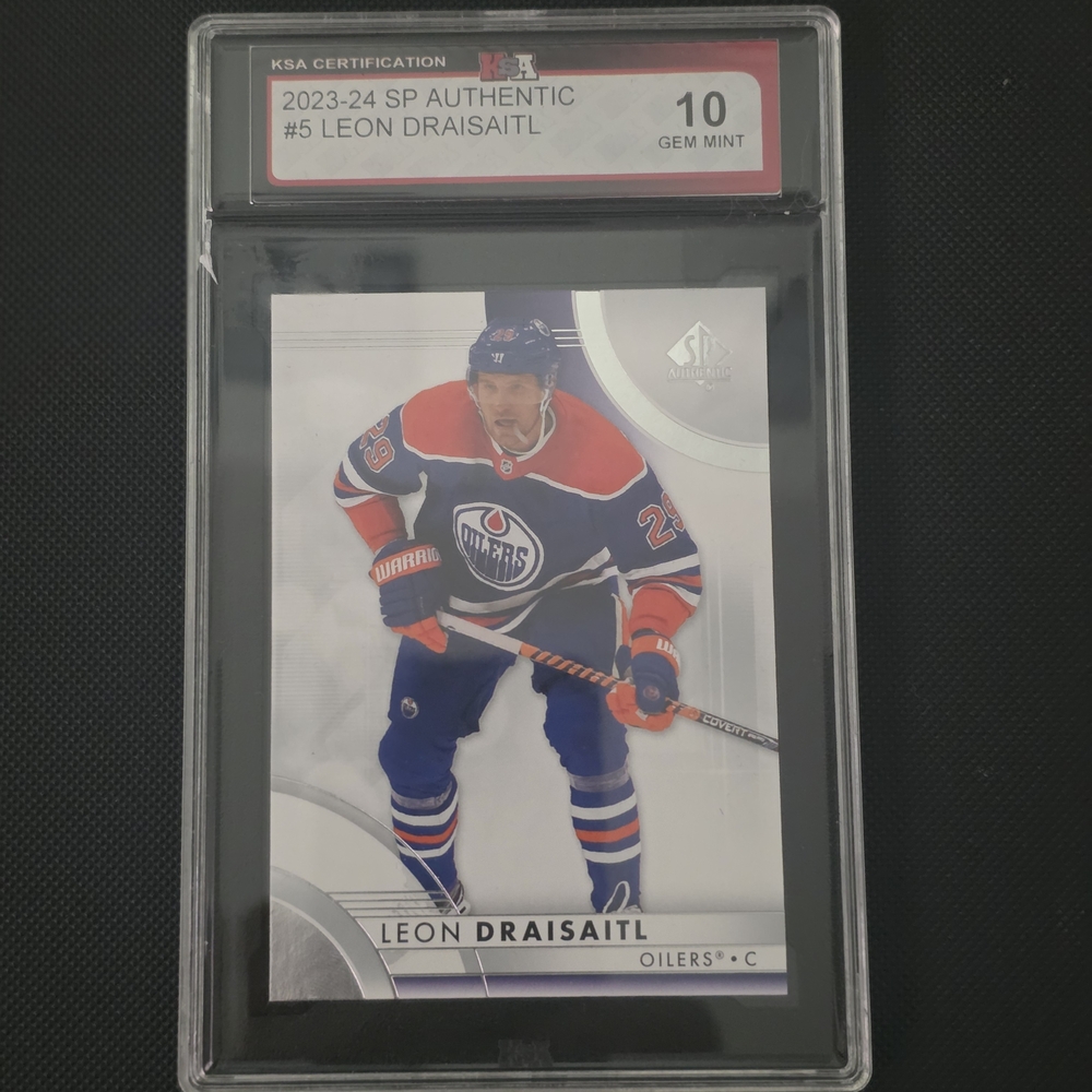 Leon Draisaitl Graded 10 Hockey Card